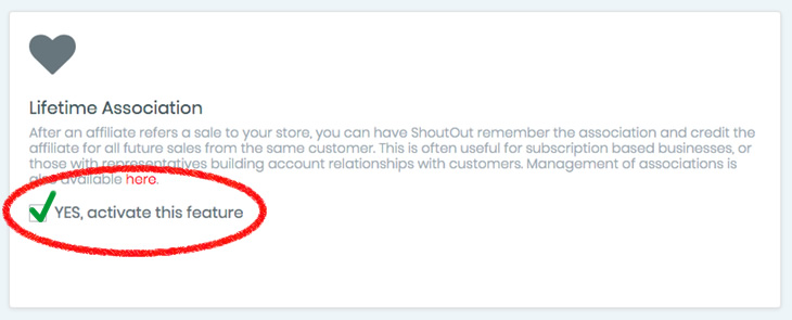 Lifetime Associations for Woocommerce, Spotify & Shopify Affiliate Programs
